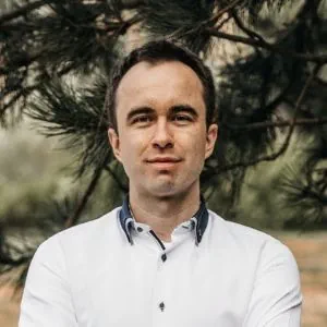 Headshot of Adam Jermann, co-founder of Solvmi.